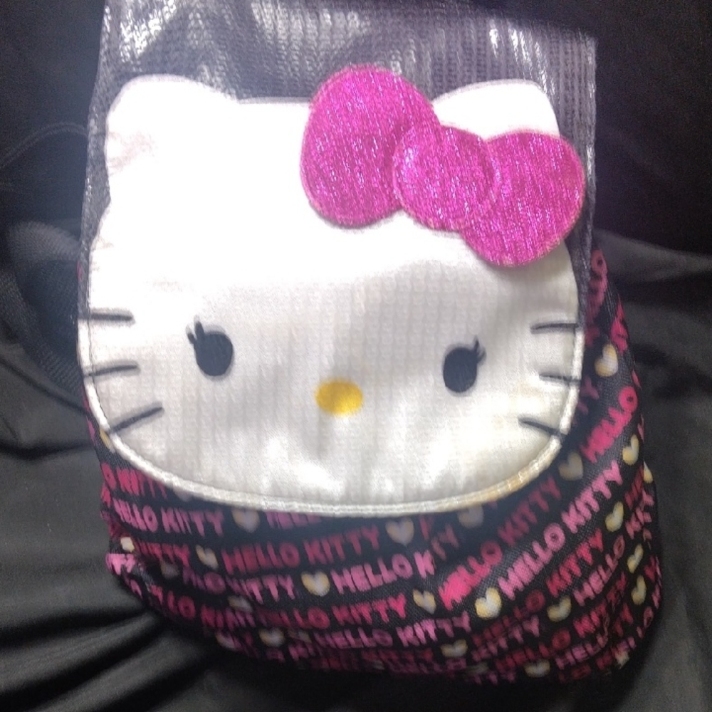 Hello Kitty Pink and White Backpack